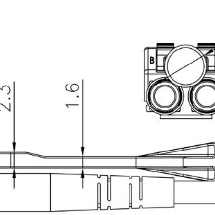 LC Connector with Push-Pull Tab (patent)